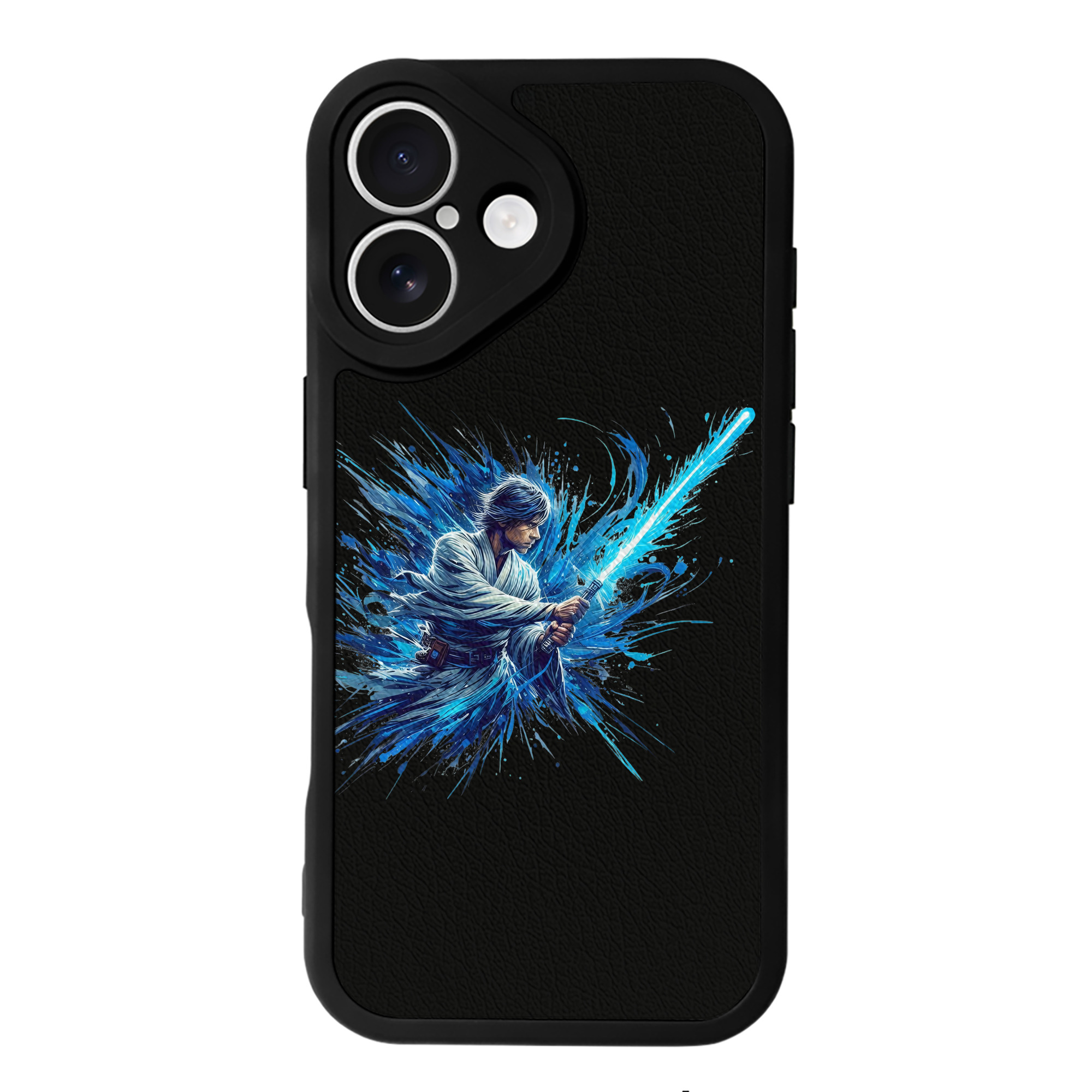 （画像用） スター・ウォーズ Star Wars 【iPhone 16シリーズ対応】シリコンスマホケース（レザー調） 材質：シリコン